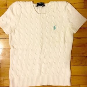 White Polo Sweater